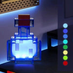 Lampara botella de poción